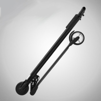 Black Mini Electric Kids Scooter Folding Electric Scooter Carbon Fiber 2 Wheel For Teeagers